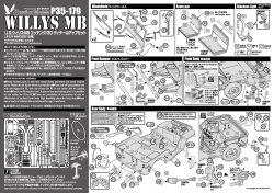 画像7: Passion Models[P35-179]1/35 U.S.ウィリスMB エッチング/3D ディテールアップセット[対応キット:MM35219用]