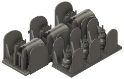 画像1: Passion Models[P35T-006]1/35  IV号指揮戦車用３Dスターアンテナ基部セット