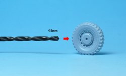 画像13: Passion Models[P35T-012＋]1/35 ロシア フィールドカー GAZ67 3Dパーツセット [DEF.MODELタイヤ付き]