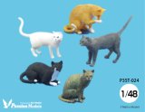 Passion Models[P35T-024]1/48 猫好きが認めるネコ 5種セット