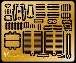 画像1: Passion Models[P35-050]イギリス小型軍用車 10HP ティリー用エッチングセット(タミヤMM35308用)【絶版】