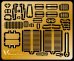 画像1: Passion Models[P35-050]イギリス小型軍用車 10HP ティリー用エッチングセット(タミヤMM35308用)【絶版】 (1)