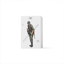 画像1: PLASTIC INVASION[OD#01]1/35 WWII ドイツ歩兵 オットー・デーゲン