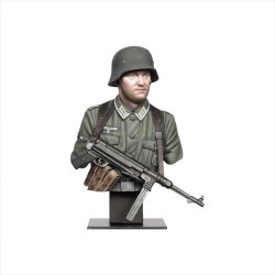 画像2: PLASTIC INVASION[OD#02]1/12 WWII ドイツ歩兵 オットー・デーゲン(胸像)