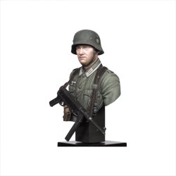 画像3: PLASTIC INVASION[OD#02]1/12 WWII ドイツ歩兵 オットー・デーゲン(胸像)