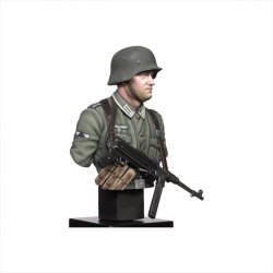 画像4: PLASTIC INVASION[OD#02]1/12 WWII ドイツ歩兵 オットー・デーゲン(胸像)