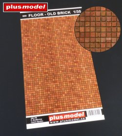 画像1: PlusModel[PM600]1/35 Floor old bricks