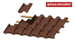 画像1: PlusModel[PM605]1/35 Roof tiles Italian type II
