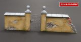 PlusModel[PM626]1/35 Garden wall