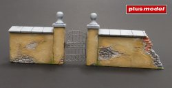 画像1: PlusModel[PM626]1/35 Garden wall