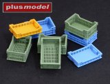 PlusModel[DP3001]1/35 穴あきプラスチック箱