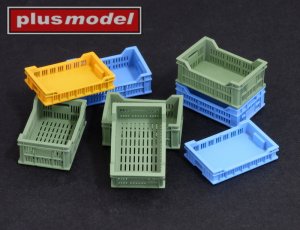 画像1: PlusModel[DP3001]1/35 穴あきプラスチック箱 (1)