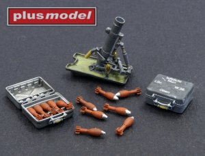 画像1: PlusModel[DP3009]1/35 ドイツ迫撃砲 Wfr 36 (1)