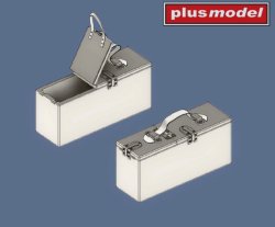 画像1: PlusModel[DP3042]1/35 ヴィッカース第一次世界大戦機関銃弾薬箱