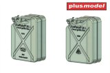 PlusModel[DP3087]1/35 Ger. canisters early