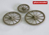PlusModel[EL067]1/35 Spoke wheels