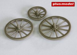 画像1: PlusModel[EL067]1/35 Spoke wheels