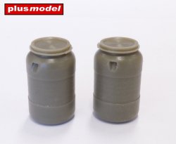 画像1: PlusModel[EL070]1/35 Plastic barrels