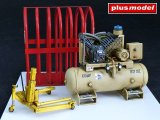 PlusModel[PM519]1/35 U.S.Tyre-repair equipment