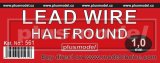 PlusModel[PM561]Lead wire halfround 1.0 mm