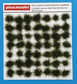 画像1: PlusModel[PM563]Tuft of grass dark green
