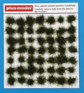 画像1: PlusModel[PM563]Tuft of grass dark green (1)