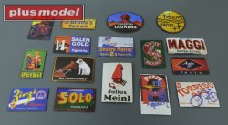画像2: PlusModel[PM568]1/35 Tin advertising sign Germany 30s to 40s