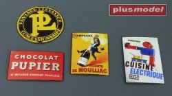 画像3: PlusModel[PM570]1/35 Tin advertising sign France 30s to 40s 1/35