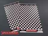 PlusModel[PM571]Floor - tiles black and white