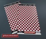 PlusModel[PM572]Floor - tiles red and white