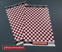 PlusModel[PM572]Floor - tiles red and white