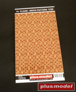 画像1: PlusModel[PM582]1/35 Floor - brick pattern