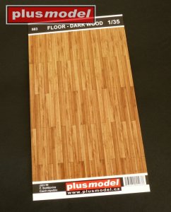 画像1: PlusModel[PM583]1/35 Floor - dark wood (1)