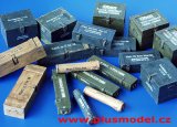 PlusModel[PM027]1/35WWII独 弾薬箱(18個)