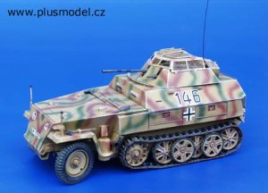 画像1: PlusModel[PM051]1/35WWII独 Sd. Kfz 250/9 ノイ改造セット(タミヤ用) (1)