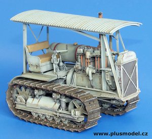 画像1: PlusModel[PM064]1/35WWII米 装軌トラクターM-1(キャタピラーD6)(フルキット) (1)