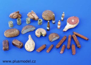 画像1: PlusModel[PM075]1/35食料品セット (1)