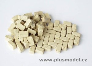 画像1: PlusModel[PM137]1/35舗石(大) 砂岩 (1)