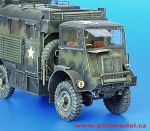 画像1: PlusModel[PM155]1/35WWII英 ベッドフォードQL キャビン改造セット (1)