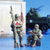 PlusModel[PM160]1/35WWII米 衛生兵(2体セット)