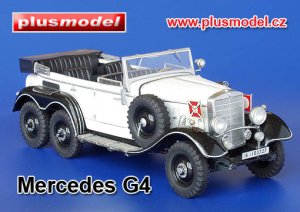 画像1: PlusModel[PM164]1/35WWII独 メルセデスG4(ヒトラーカー)(フルキット) (1)