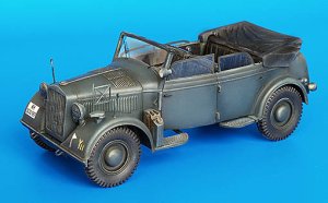 画像1: PlusModel[PM186]1/35WWII独 ホルヒ Kfz.21カブリオレ改造セット(イタレリ用) (1)