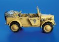 PlusModel[PM208]1/35WWII独 ストゥバー Kfz.1 スタッフカー(フルキット)