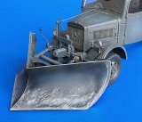 PlusModel[PM240]1/35WWII独 メルセデスL3000 除雪機K型(イタレリ用)