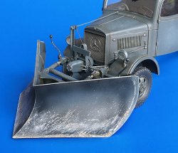 画像1: PlusModel[PM240]1/35WWII独 メルセデスL3000 除雪機K型(イタレリ用)