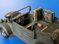 PlusModel[PM250]1/35WWII独 キューベルワーゲン無線車 改造セット(タミヤ用)