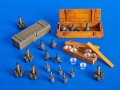 PlusModel[PM274]1/35WWII独 収束手榴弾/吸着地雷/対人地雷セット