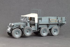 画像1: PlusModel[PM278]1/35WWII独 シュタイヤー640軽トラック(フルキット) (1)