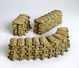PlusModel[PM305]1/35城壁状に積んだ土嚢