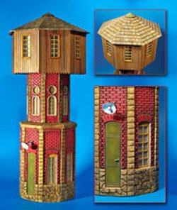 画像1: PlusModel[PM315]1/35レンガと木の給水塔